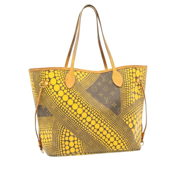 LOUIS VUITTON Monogram Dot Infinity Neverfull MM Tote Bag M40685 LV Auth 25004AV - Picture 1 of 16